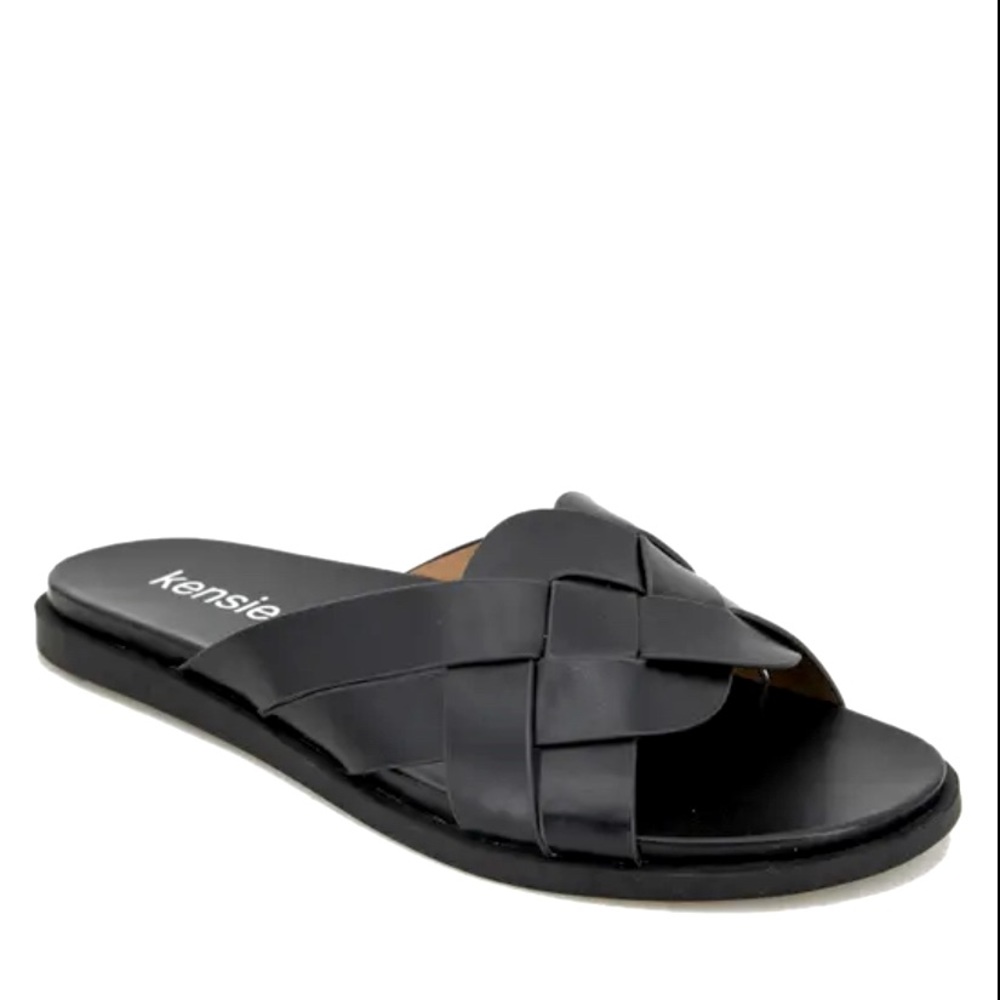 Kensie Ihma Braided Slide Sandals, size 9.5